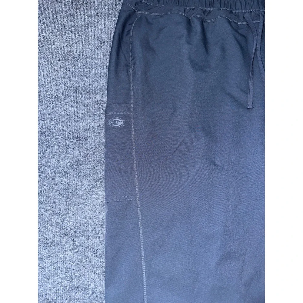 Dickies Dynamix Mens Cargo Scrub Pants Pewter Gray 3XL Stretch Workwear